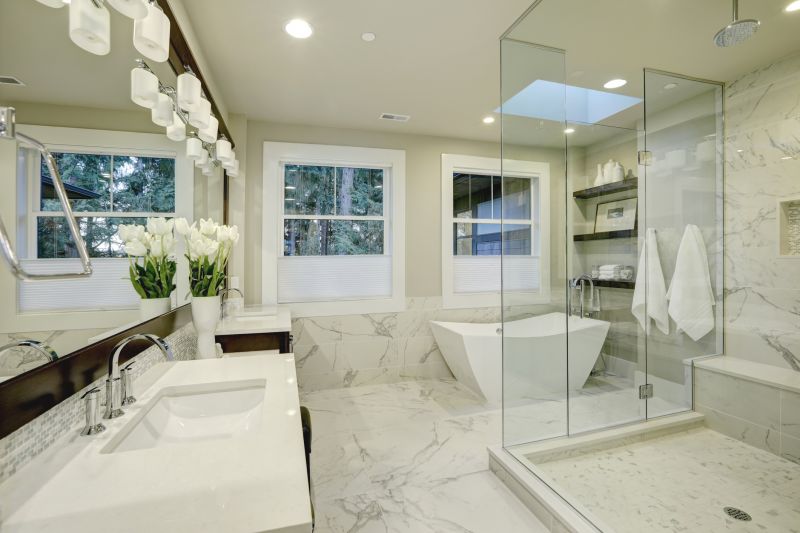 Modern Acrylic Soaking Tub